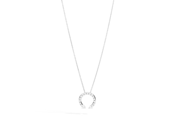 0023298 Collana Donna Anniversary More In Oro Bianco Gioielli Recarlo P86fa013038 45