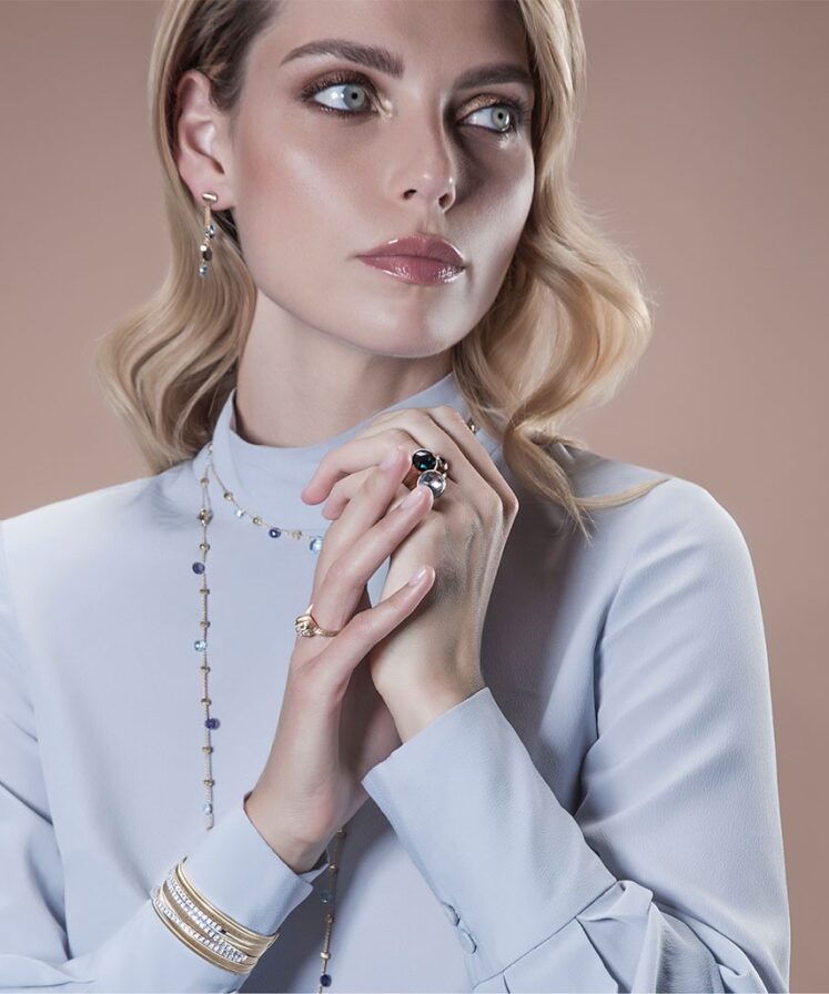 Alternative view of Anello Marco Bicego Jaipur AB586_TPL01_Y_02