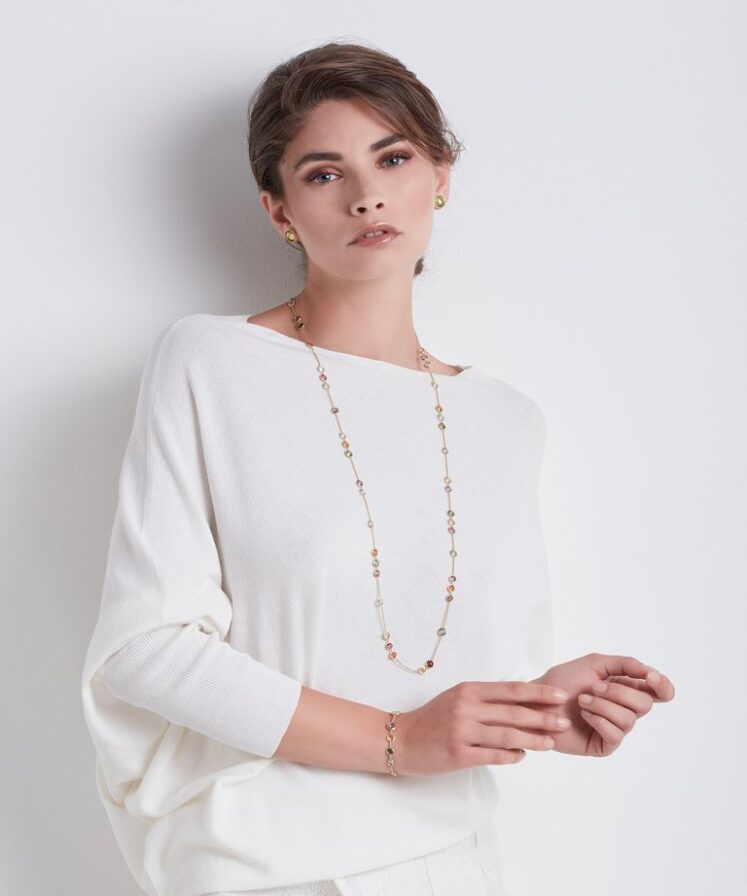 Alternative view of Bracciale Marco Bicego Jaipur BB1304 MIX01 Y 02