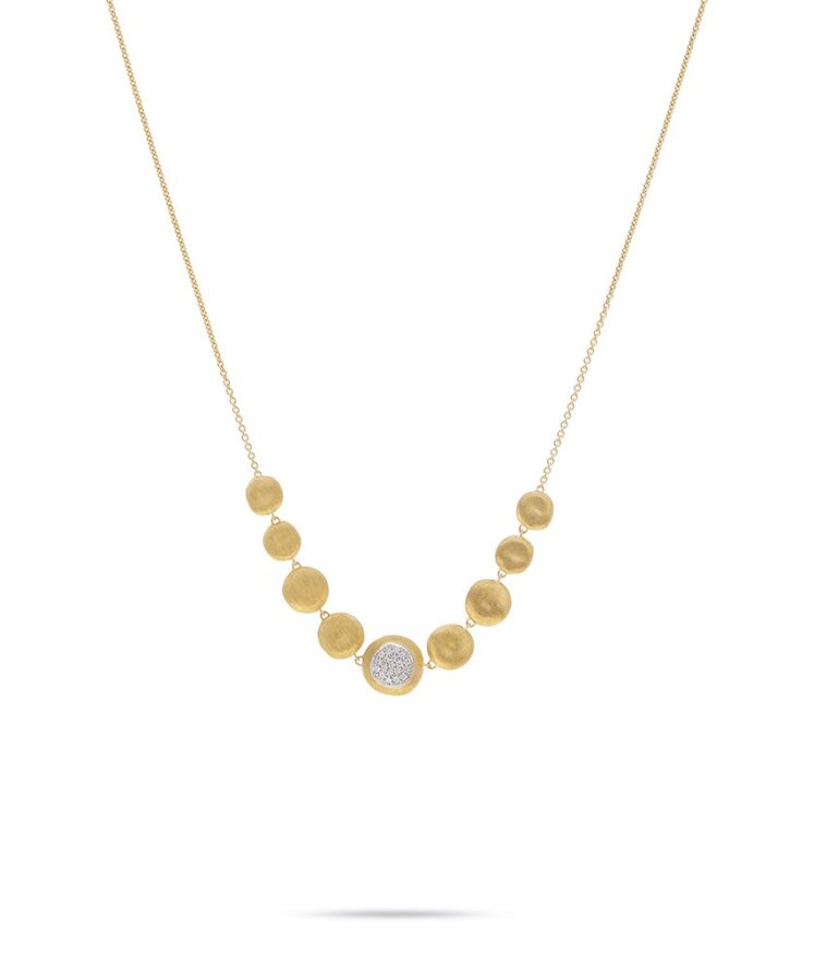 Collana Marco Bicego Jaipur Link & Diamond CB2227 B YW