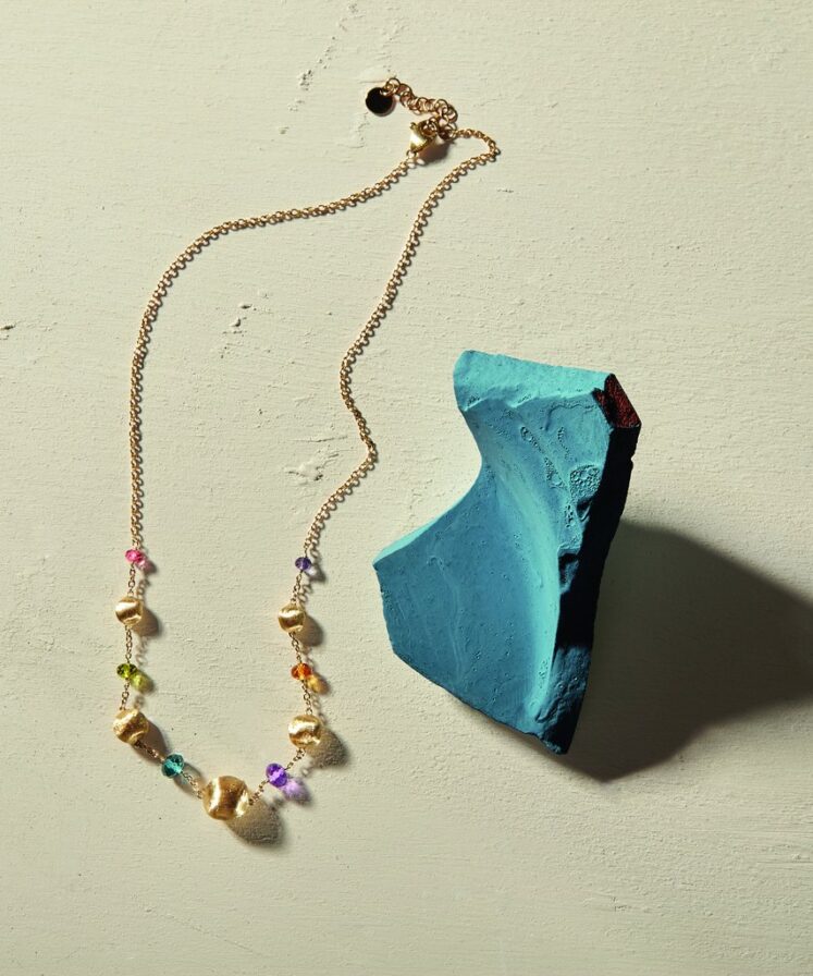 Alternative view of Collana Marco Bicego Africa CB2323 MIX02 Y