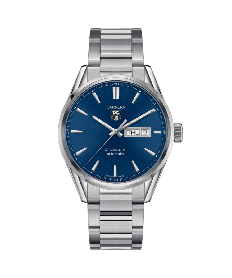 Orologio Tag Heuer CARRERA CALIBRE 5 DAY-DATE WAR201E.BA0723