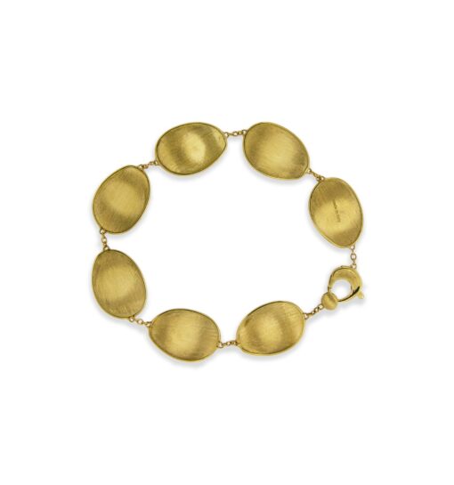 bracciale oro giallo foglie grandi lunaria marco bicego bb2099 y