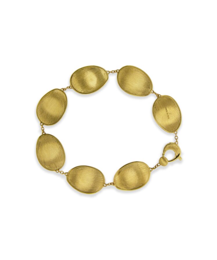 bracciale oro giallo foglie grandi lunaria marco bicego bb2099 y