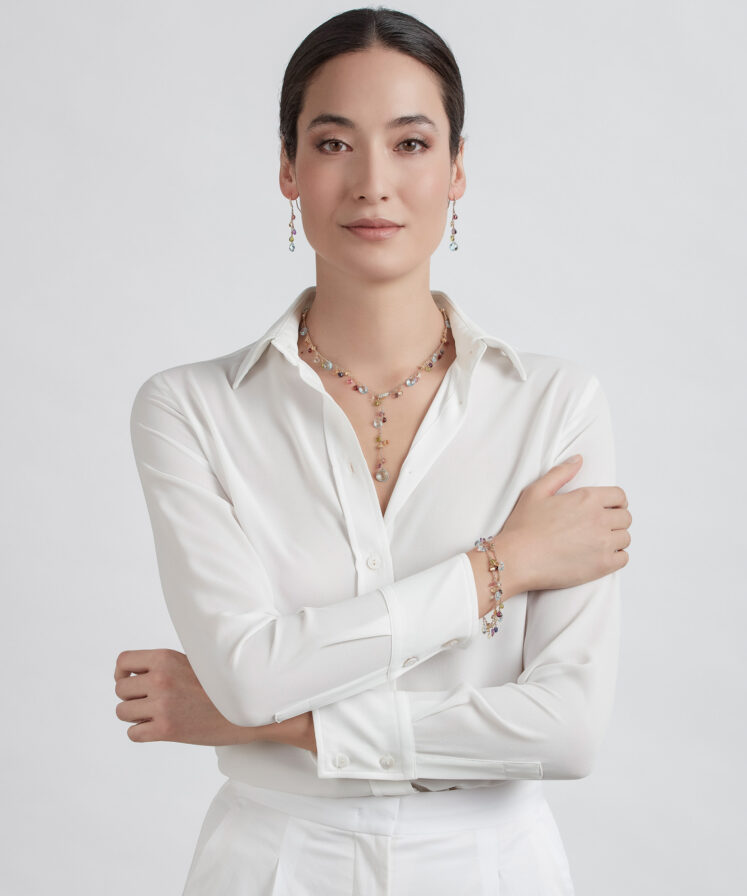 Alternative view of Collana Marco Bicego Paradise New CB2586-B_MIX01T_Y_02