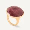 Lunaria 18k Yellow Gold Cocktail Ring With Thulite 44335738061082
