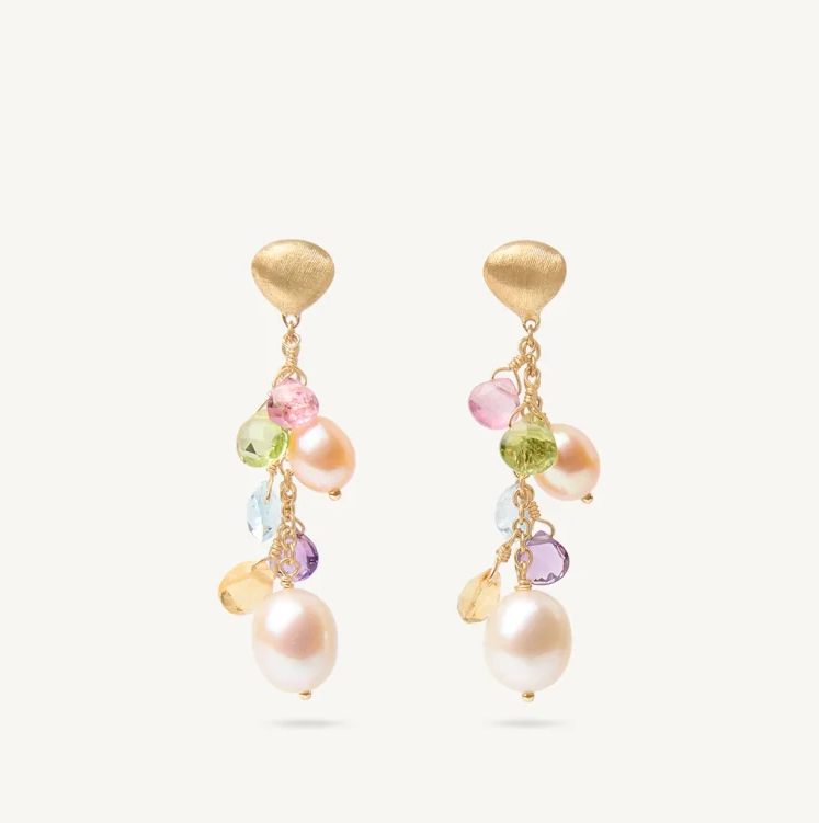 Orecchini a perno in argento sterling 925 Paradise shine Cristalli