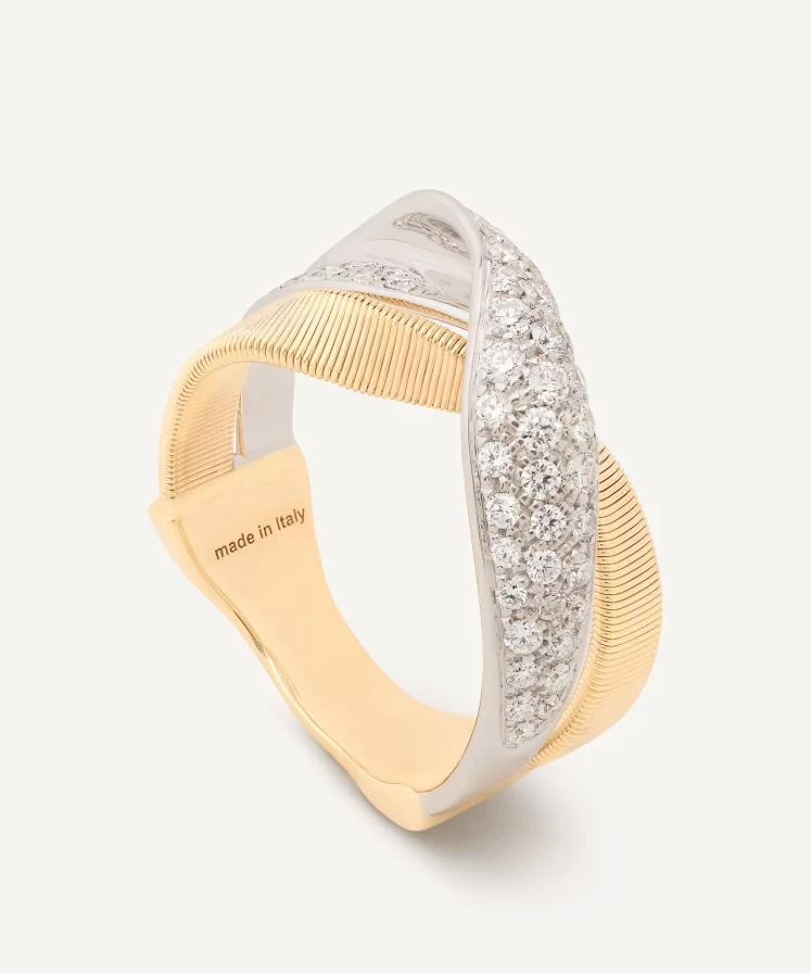 Marrakech 18k Yellow Gold 2 Strand Diamond Crossover Ring 1189907009 2048x