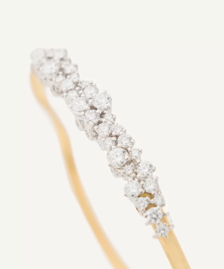 Marrakech 18k Yellow Gold Bracelet With Graduated Diamond Cluster Sg851 B1 Yw M5 1187536443 2048x