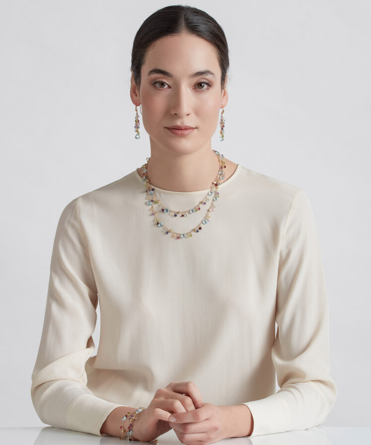 Alternative view of Orecchini Marco Bicego Paradise New OB1753-A MIX01T Y