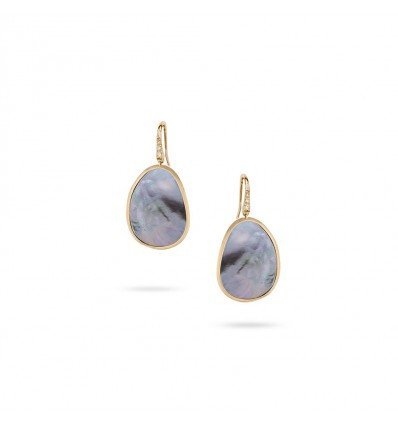 yellow gold diamond with black mother of pearl drop earrings lunaria marco bicego ob1343 ab mpb y